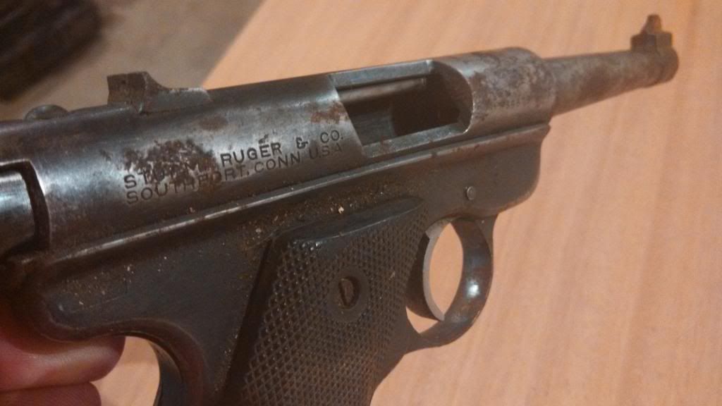 Restoring the finish on a rusted gun Pistolsmith